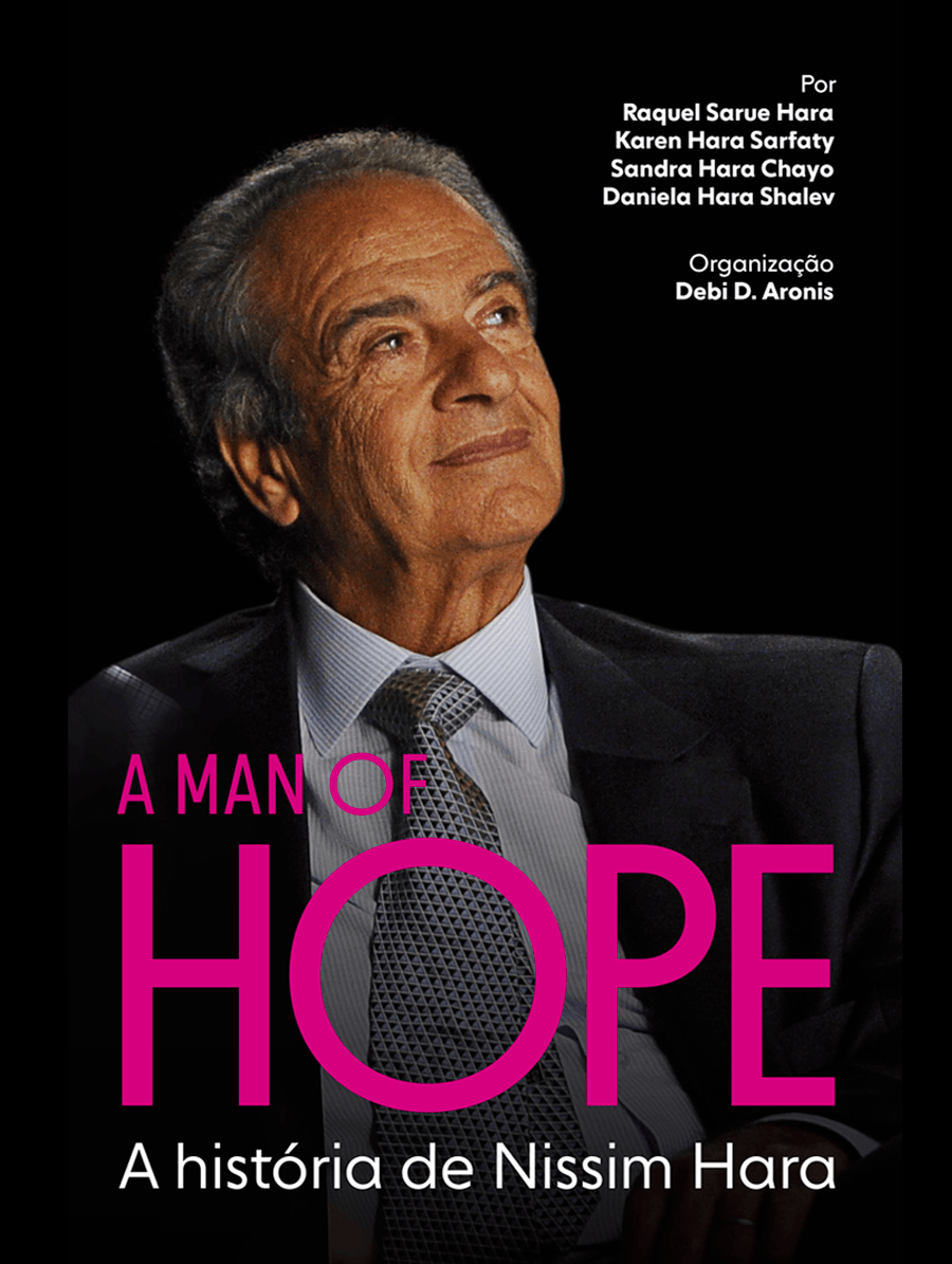 Livro A Man Of Hope - Biografia  A História De Nissim Hara Unica