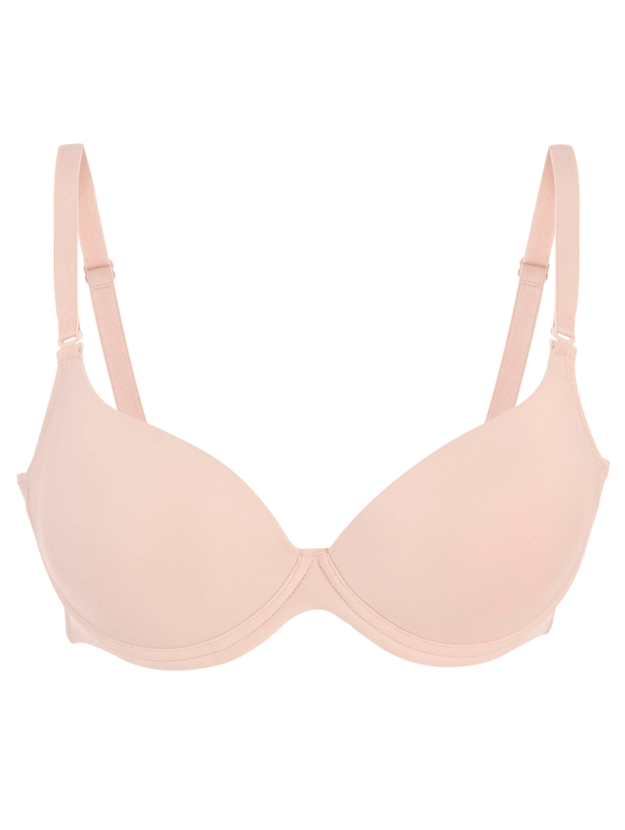 Sutiã Meia-Taça Em Microfibra Na Sua Medida - Taça Bege Ballet - 44D - 002481D0-BLT-44D