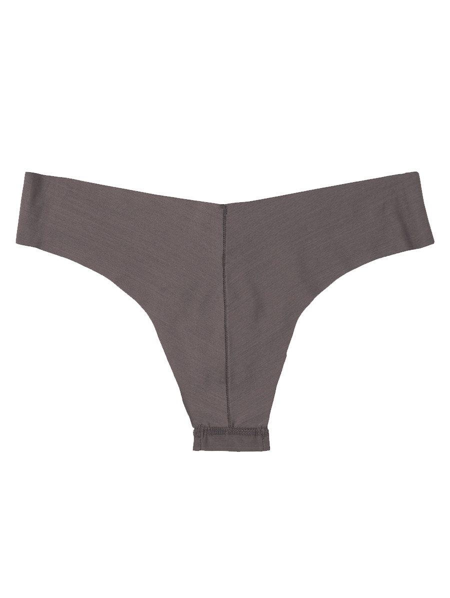 Calcinha Biquíni Em Microfibra - Marrom - P - 00034850-AVL-P