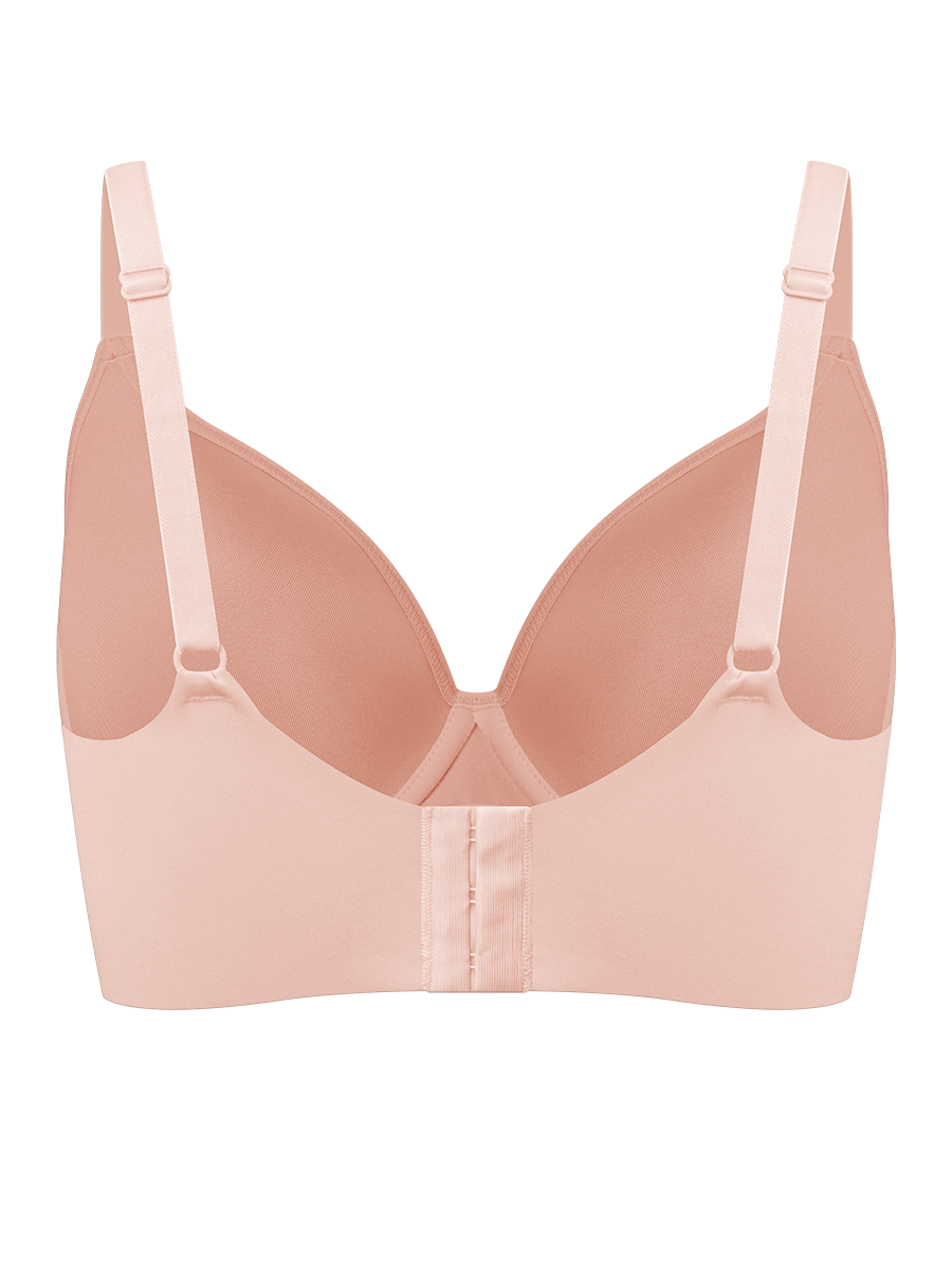 Sutiã Ampla Cobertura Com Bojo Respirável Air - Bege Ballet - 48 - 00241850-BLT-48