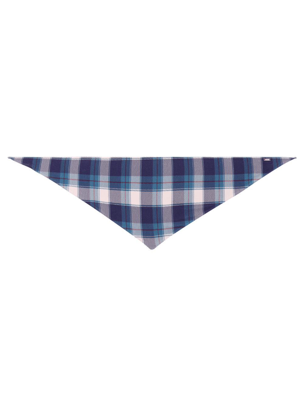 Hope — Bandana Em Viscose Estampada Folk Estampa Xadrez Folk