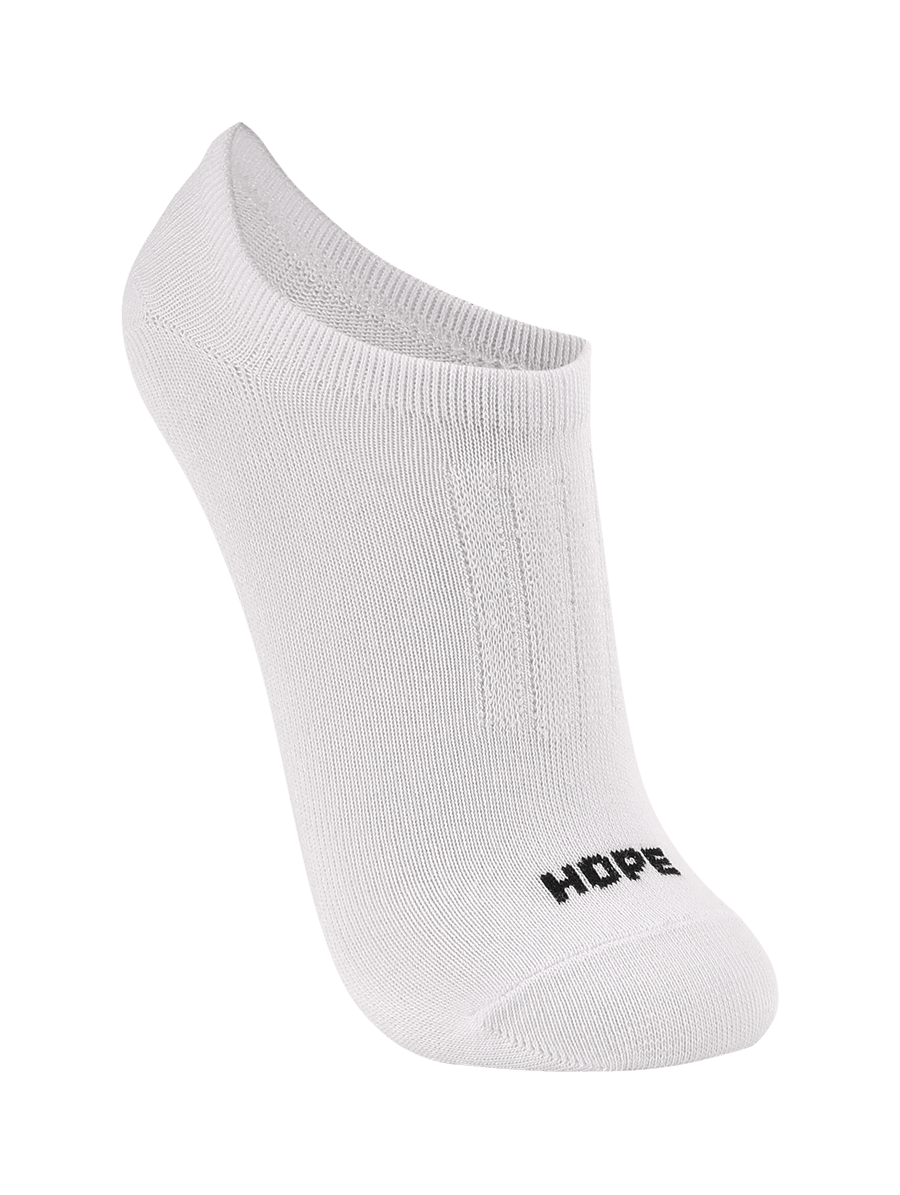 Kit Com 3 Pares De Meia Soquete Em Algodão - Cinza/Preto/Branco - M - IKTAC730-MPB-M