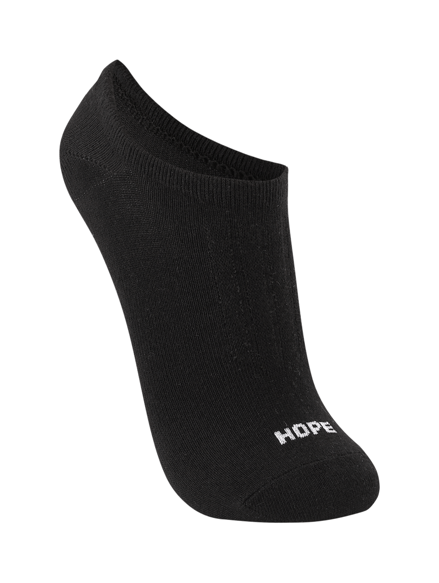 Kit Com 3 Pares De Meia Soquete Em Algodão - Cinza/Preto/Branco - M - IKTAC730-MPB-M