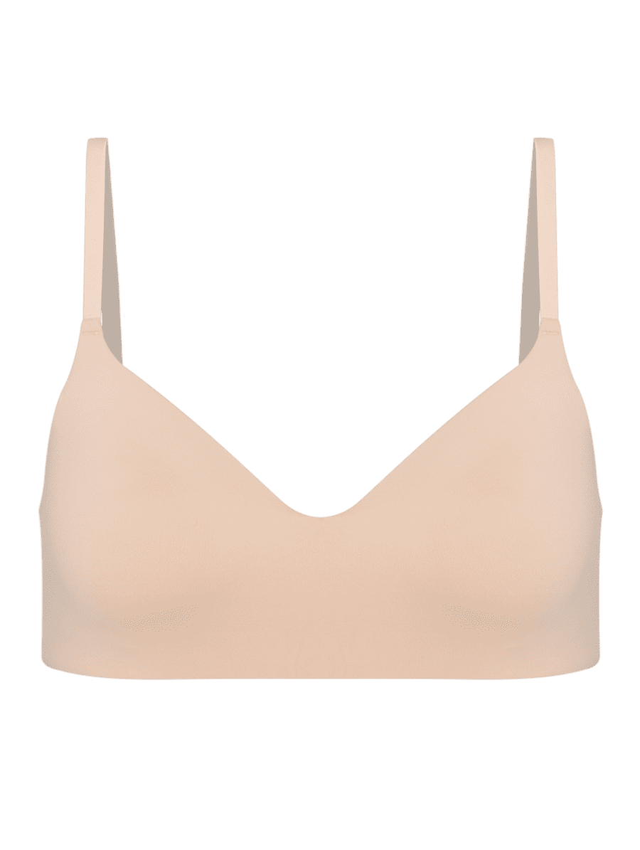 Sutiã Triângulo com Bojo Em Microfibra - Bege - 48 - 00270840-BLT-48