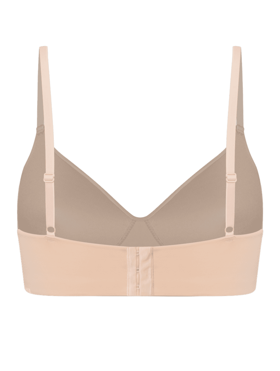 Sutiã Triângulo com Bojo Em Microfibra - Bege - 48 - 00270840-BLT-48