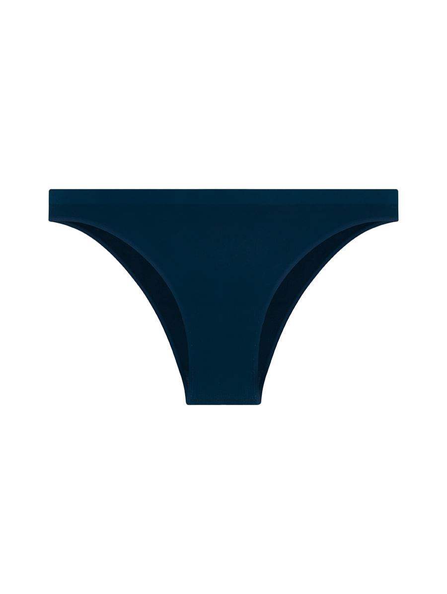 Calcinha Biquíni Em Microfibra Light - Azul Cedro - EG - 00S35220-ACD-EG