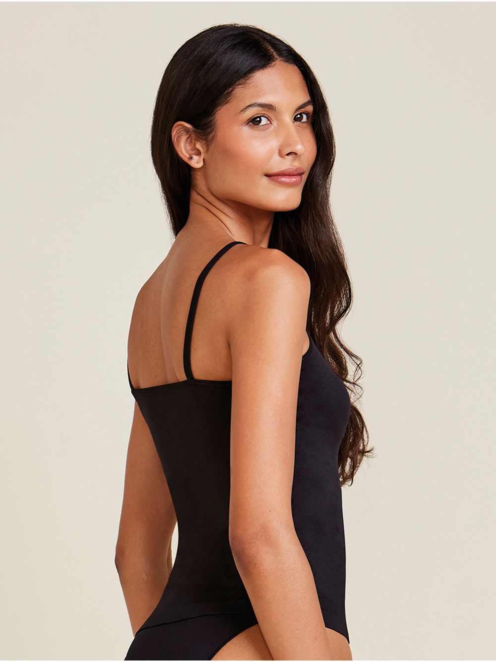 Hope — Regata Segunda Pele Em Microfibra Light Preto