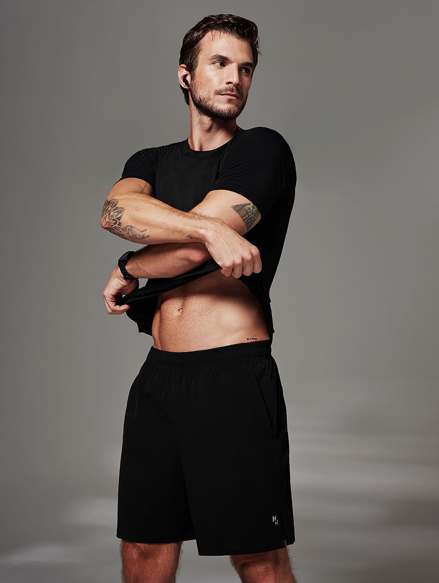 Shorts Masculino Longo Training Preto