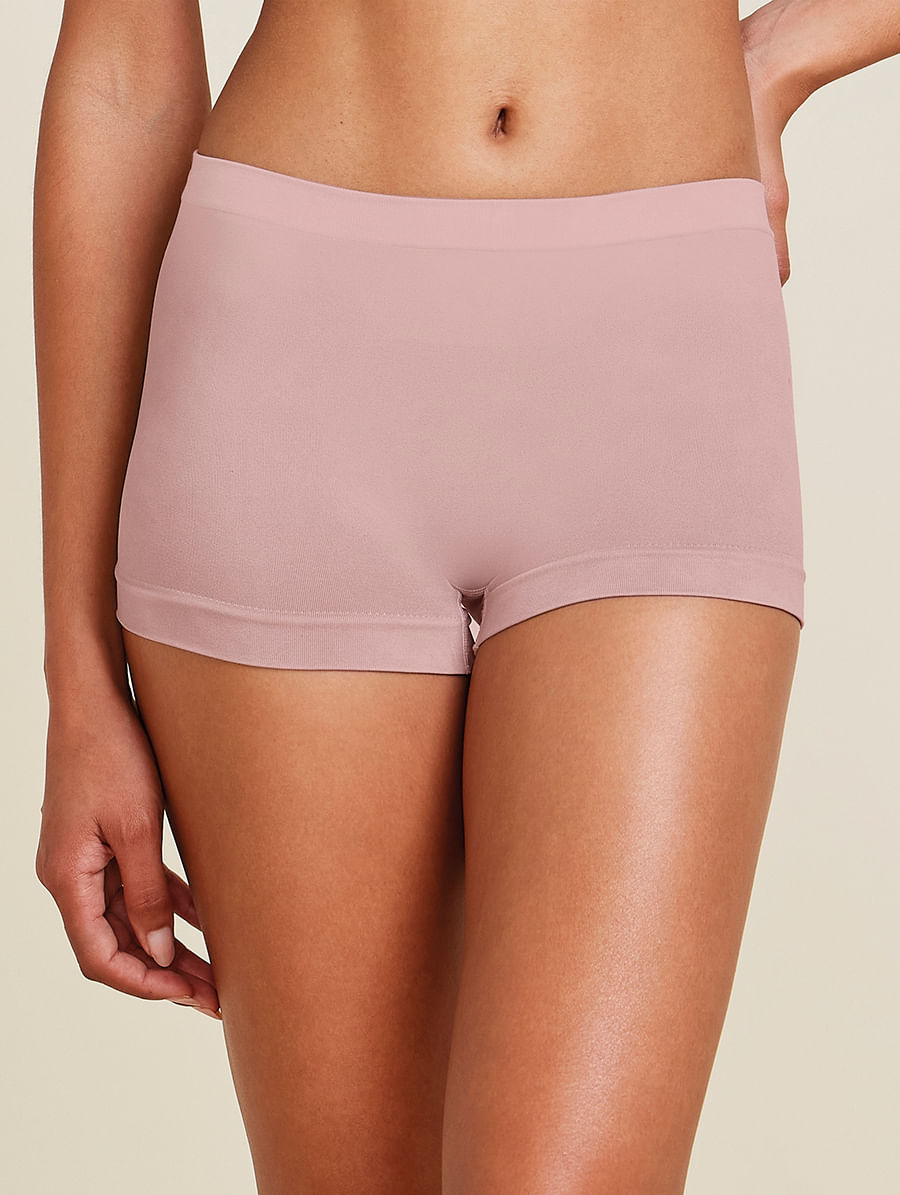 Calcinha Boxer Em Microfibra Light Cinza Luar