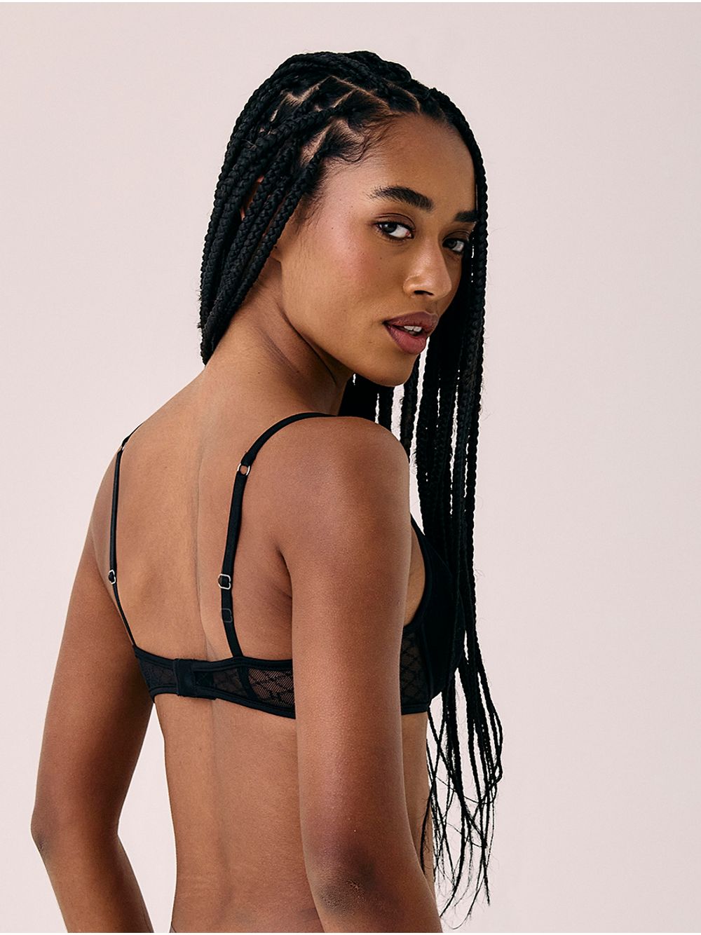 Hope — Sutiã Push Up Com Aro Em Tule Personalizado Preto