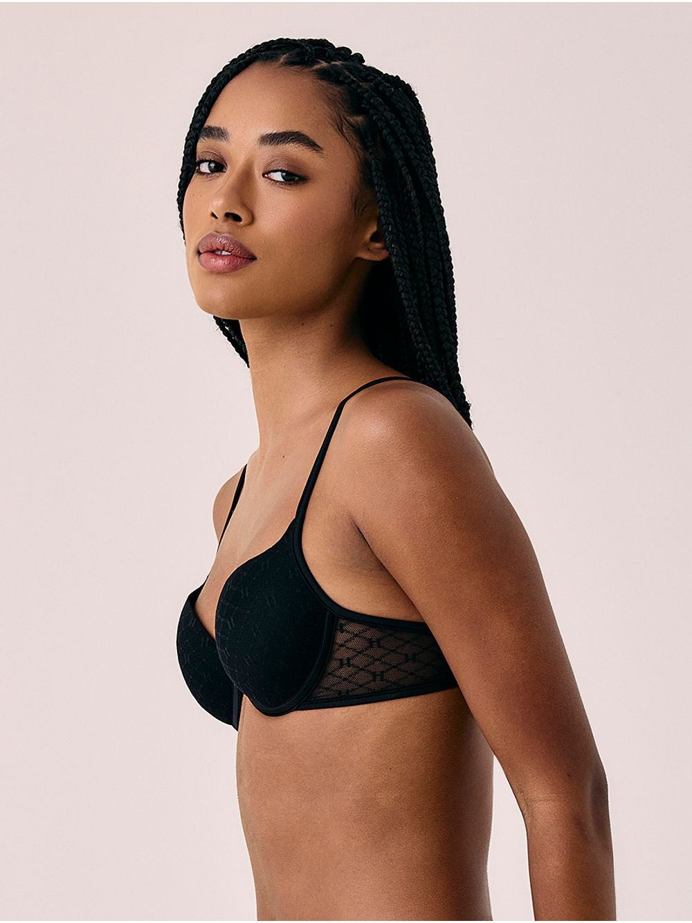 Hope — Sutiã Push Up Com Aro Em Tule Personalizado Preto