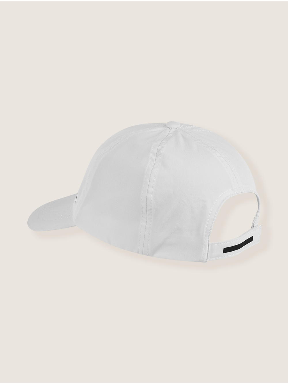 Hope — Boné Fitness Aba Curva Maleável Branco