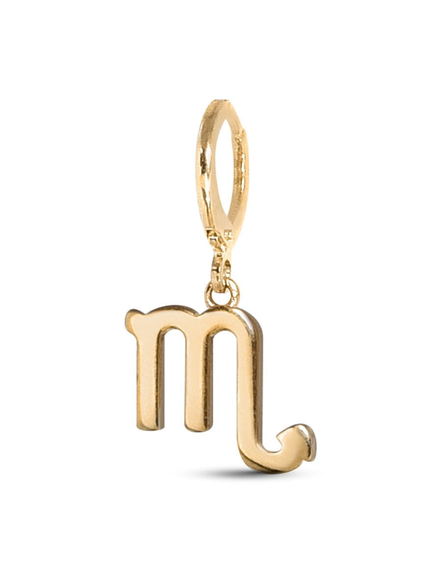 Berloque Signos Dourado Escorpiao