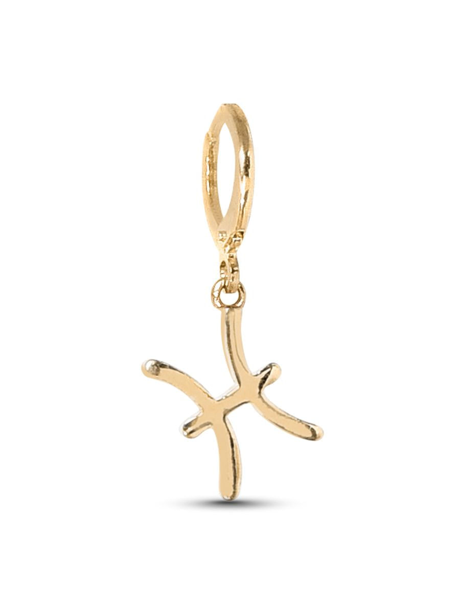 Berloque Signos Dourado Peixes