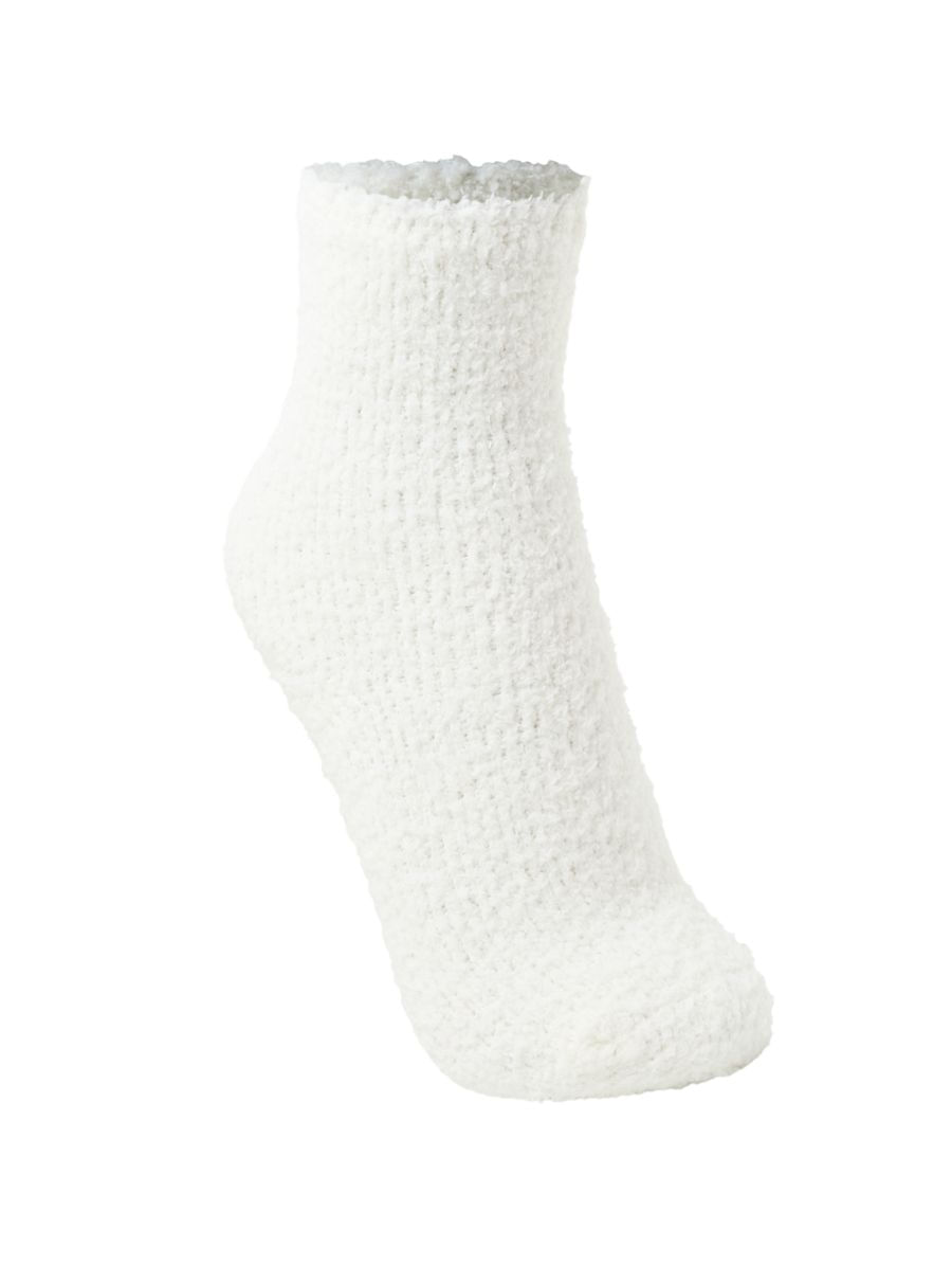 Meia Soft Cano Longo Off White