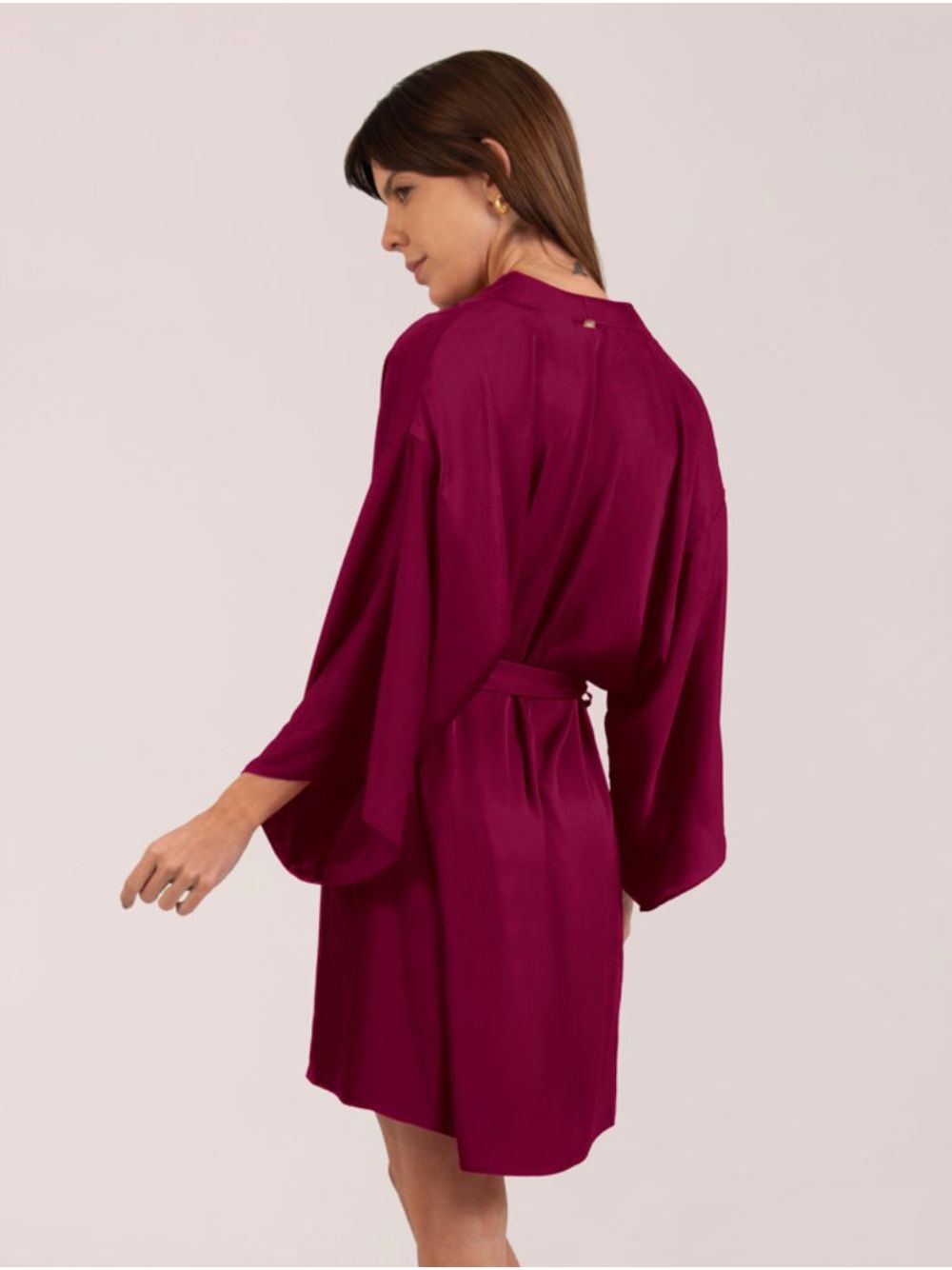 Hope — Robe Em Cetim Grace Pink Volupia