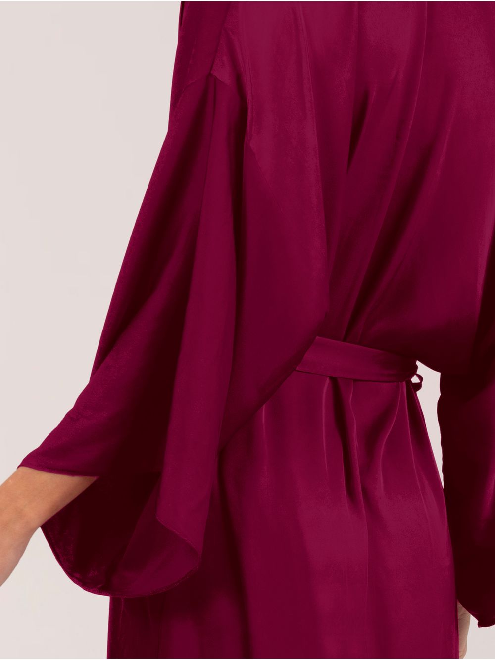 Hope — Robe Em Cetim Grace Pink Volupia