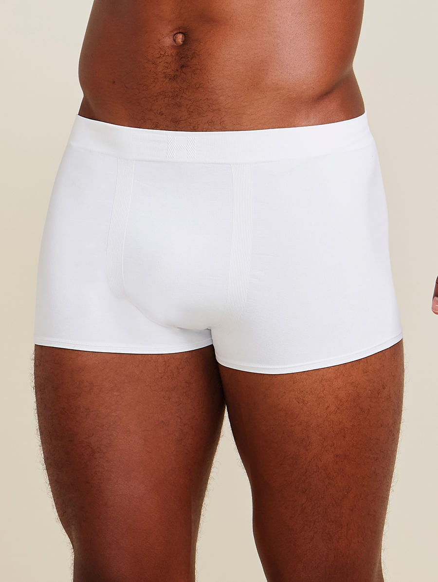 Cueca Sungão Em Microfibra Sem Costura Light Branco
