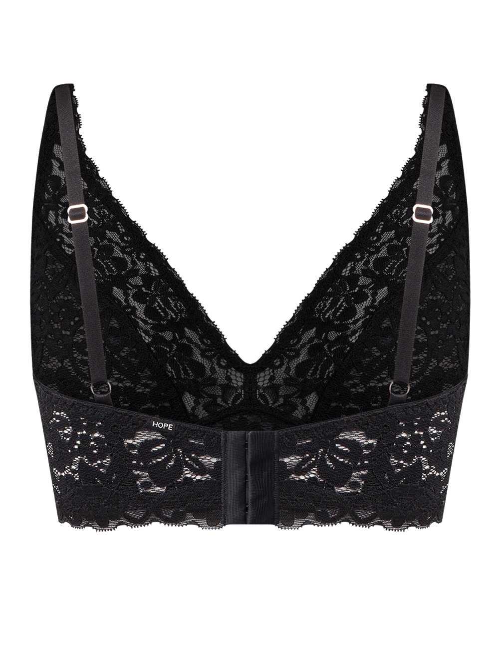 Hope — Sutiã Triângulo Em Renda Preto